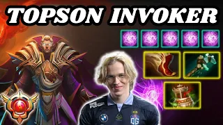 🔥 TOPSON Invoker WEX Highlights Gameplay 🔥 Grandmaster Tier TOPSON INVOKER - Dota 2