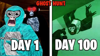 I Spent 100 Days Ghost Hunting In GorillaTag (Pt.2)