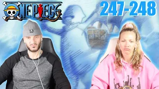 GOING MERRY GHOST! | One Piece Ep 247/248 Reaction & Discussion 👒