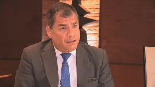 Expresidente Correa niega que exista una crisis humanitaria en Venezuela