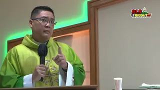 "Bakit ang dapat nating pansinin, hindi natin pinapansin?"Homily of Rev. Fr. Jowel Jomarsus P. Gatus