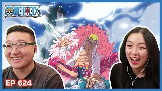 AOKIJI APPEARS?!?! | One Piece Episode 624 Couples Reaction & Discussion