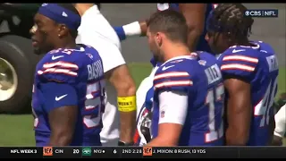 NEAR DISASTER on Josh Allen Fake Spike