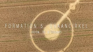 Graancirkel Formatie 5 - 2016, Hoeven, The Netherlands - DJI Phantom 4