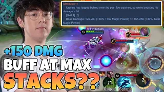 Uranus is back to meta after the INSANE damage buff | Mobile Legends