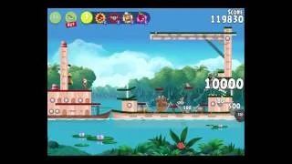 Angry Birds Rio 2 - Gameplay Playthrough Blossom River Level 20 [HD]