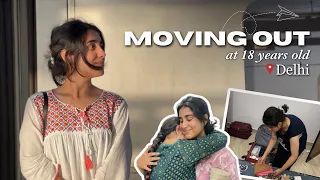 Moving to Delhi at 18 | Vlog