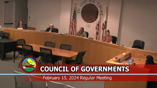 San Benito County Council of Governments - February 15, 2024 Regular Meeting