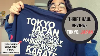 Thrifting in Japan: Thrift Haul Review (April - May) l Tokyo, Japan