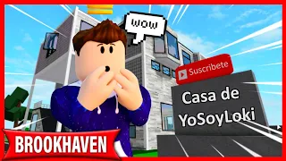 TENGO UNA CASA EXCLUSIVA en BROOKHAVEN - Roblox YoSoyLoki