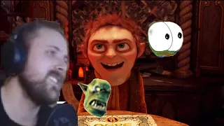 Forsen reacts to Shrek forever after [4K] (3/12) Shrek sign deal with rumplestiltskin (2010)