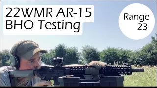 22WMR AR-15 - Bolt Hold Open Testing (Part 1)