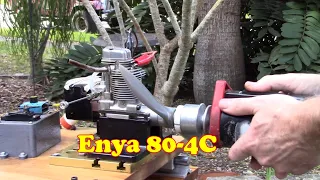 Enya 80-4C A Run