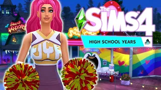 Getting ready for prom, woohooing on the pier and cheerleading! // Sims 4 High School years