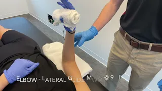 ELBOW - LATERAL GLIDE MWM @ 90 FLEXION