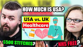 Irish REACT TO THE UK VS US HEALTHCARE SYSTEM FOR THE FIRST TIME!