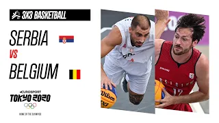 SERBIA vs BELGIUM | Men's 3x3 Basketball - Bronze Medal - Highlights | Olympic Games - Tokyo 2020