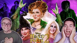 HOCUS POCUS 2 *REACTION* | THE ORIGINAL SANDER-STANS! FIRST TIME WATCHING...