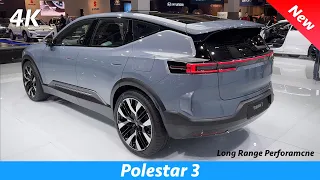 Polestar 3 Long Range Performance 2024 — ПОЛНЫЙ обзор в 4K (снаружи — внутри), цена