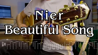 Beautiful Song・NieR: Automata・guitar tab