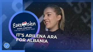 Arilena Ara will travel to Rotterdam for Albania 🇦🇱 - Eurovision Song Contest 2020