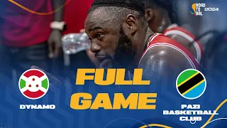 Dynamo v Pazi Basketball Club | Full Basketball Game | Africa Champions Clubs ROAD TO B.A.L. 2024