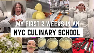 My first two weeks in an NYC Culinary School