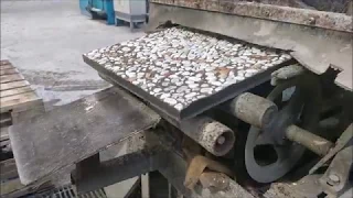 Produzione mattoni in ghiaia lavata