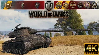 T25/2 - Steppes map - 10 kills - 3,1k damage Kolobanov World of Tanks replay 4K