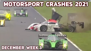 Motorsport Crashes 2021 December Week 3