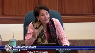 37th Guam Legislature Regular Session - May 9, 2023  PM Pt.2