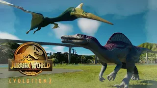 A New Threat From Above!!! | Jurassic World Evolution 2 | Dinosaur King Modded Battle Royale