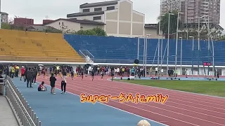 [Super-5A][田徑]2023.3臺中市國民小學選拔賽 女子100m 雖然沒選上但跑出最佳成績
