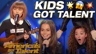 Grace VanderWaal, Sofie Dossi, And The Most Talented Kids! Wow! - America’s Got Talent