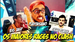 OS MAIORES RAGES NO CLASH ROYALE PARTE 5 @PLAYINSANO @BigJasp @3Koficial @gelliclash