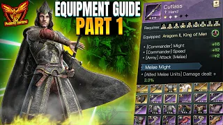 Complete Commander Equipment Guide - Part 1: What Type Of Commander? | LOTR: Rise to War