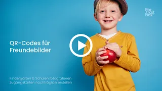 QR-Codes für Freundebilder erstellen - Shop für Schul- und Kindergartenfotografen - Portraitbox