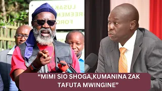 "GACHAGUA MIMI SIO SHOGA,WACHA KUNIFUATA FUATA" ANGRY WAJACKOYAH FINISHES GACHAGUA OFF