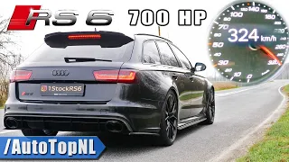 700HP AUDI RS6 C7 *INSANE* Acceleration TOP SPEED & SOUND by AutoTopNL