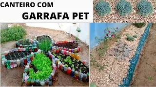 Jardim de Garrafas PET, Ficou Lindo, Aprenda a Fazer!