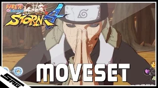 Naruto Ultimate Ninja Storm 4 - Hiruzen (Third Hokage) COMPLETE Moveset