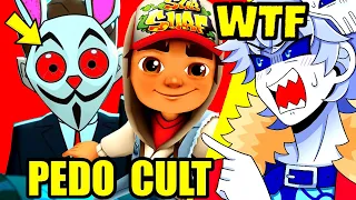 100% Blind Reaction To SUBWAY SURFERS Bizarre Story & Lore...