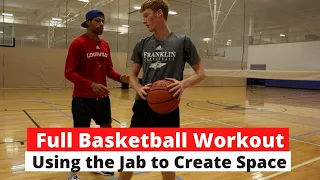 FULL Basketball Workout | Creating with the Jab | Elite Player Workout | G2G Basketball