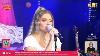 LUISA SONZA CANTA OLHOS CASTANHOS E SE EMOCIONA AO LEMBRAR DE WHINDERSSON