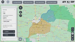 Thousands without power in Kentucky, Indiana after severe storms on Monday