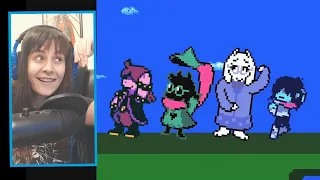 Deltarune - Что будет, если Лансер победит Сьюзи РЕАКЦИЯ