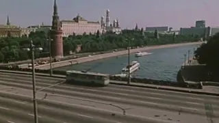 СССР. 1983 год. История Москвы. Путешествие по Москве-реке. Документальный фильм