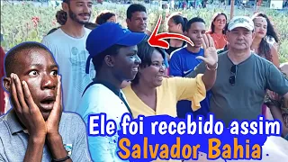 Nossa,😯 toda essa gente recebendo o José Lino em Salvador Bahia?