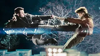 Scott Pilgrim fights Chris Evans and his stuntmen | Scott Pilgrim vs. the World | CLIP