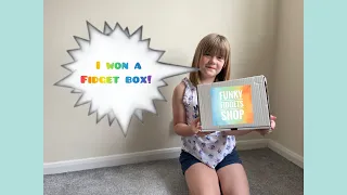 I won a Fidgets toy box from Funky Fidgets Shop!